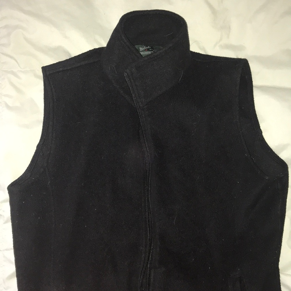 Black Fleece Vest
